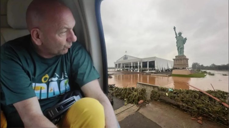 Dono da Havan, Luciano Hang, arrecada R$ 1 milhão em dois dias para vítimas das enchentes no Rio Grande do Sul
