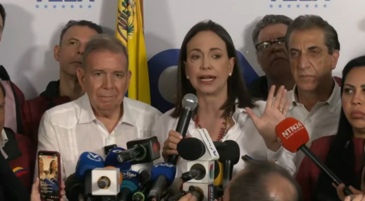 Presidente da Assembleia Nacional Pede Prisão de María Corina Machado e Edmundo González