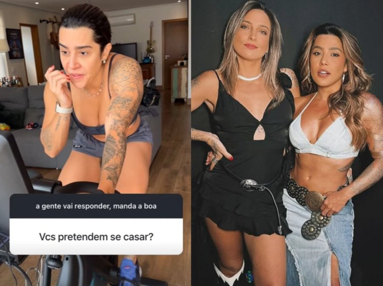 Lauana Prado e Tati Dias falam sobre casamento após poucos meses de namoro